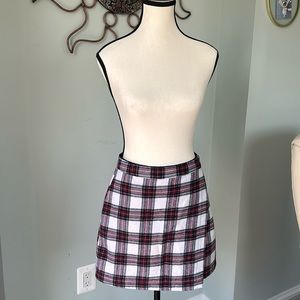 Abercrombie Plaid Mini Skirt
